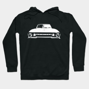 Reliant Scimitar 1970s British classic car monoblock white Hoodie